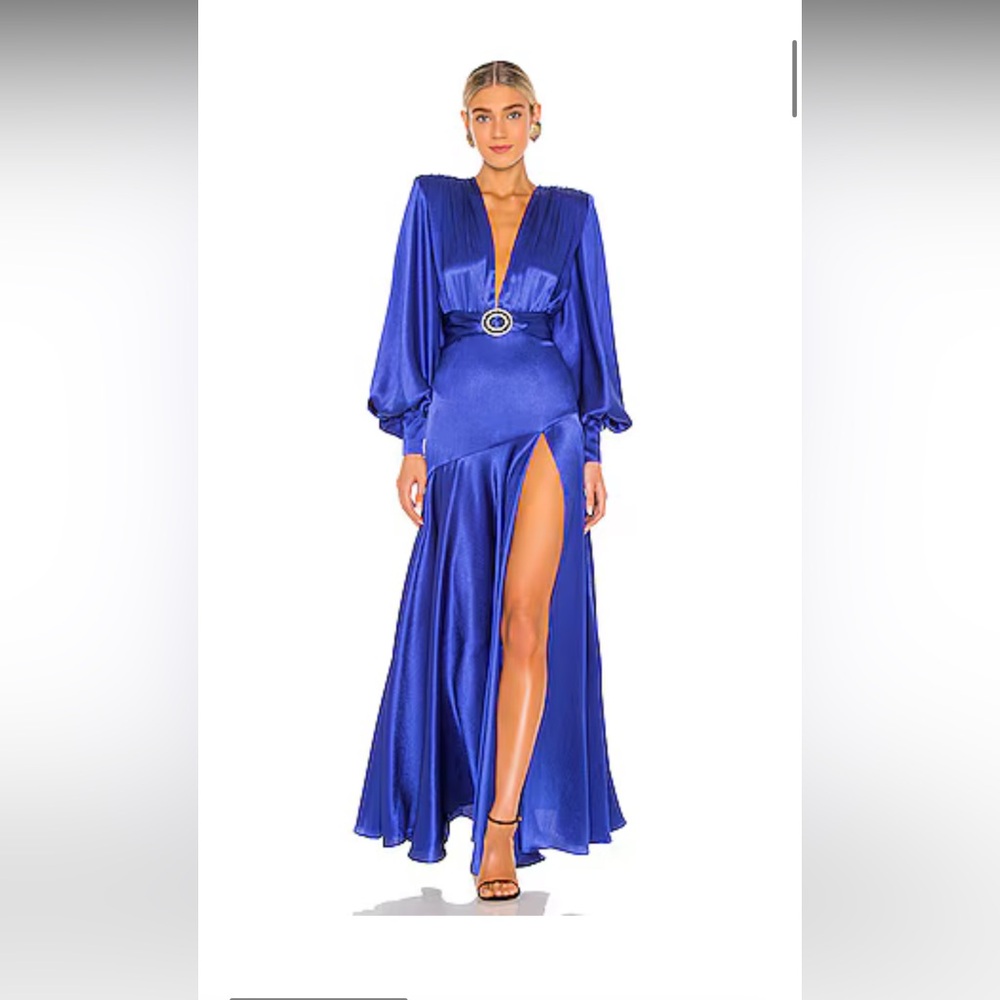 Carmen Indigo Gown Bronx and Bianco XS PERFECT condition!